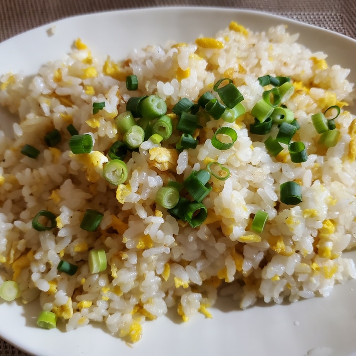基本の簡単炒飯!(*^O^*)